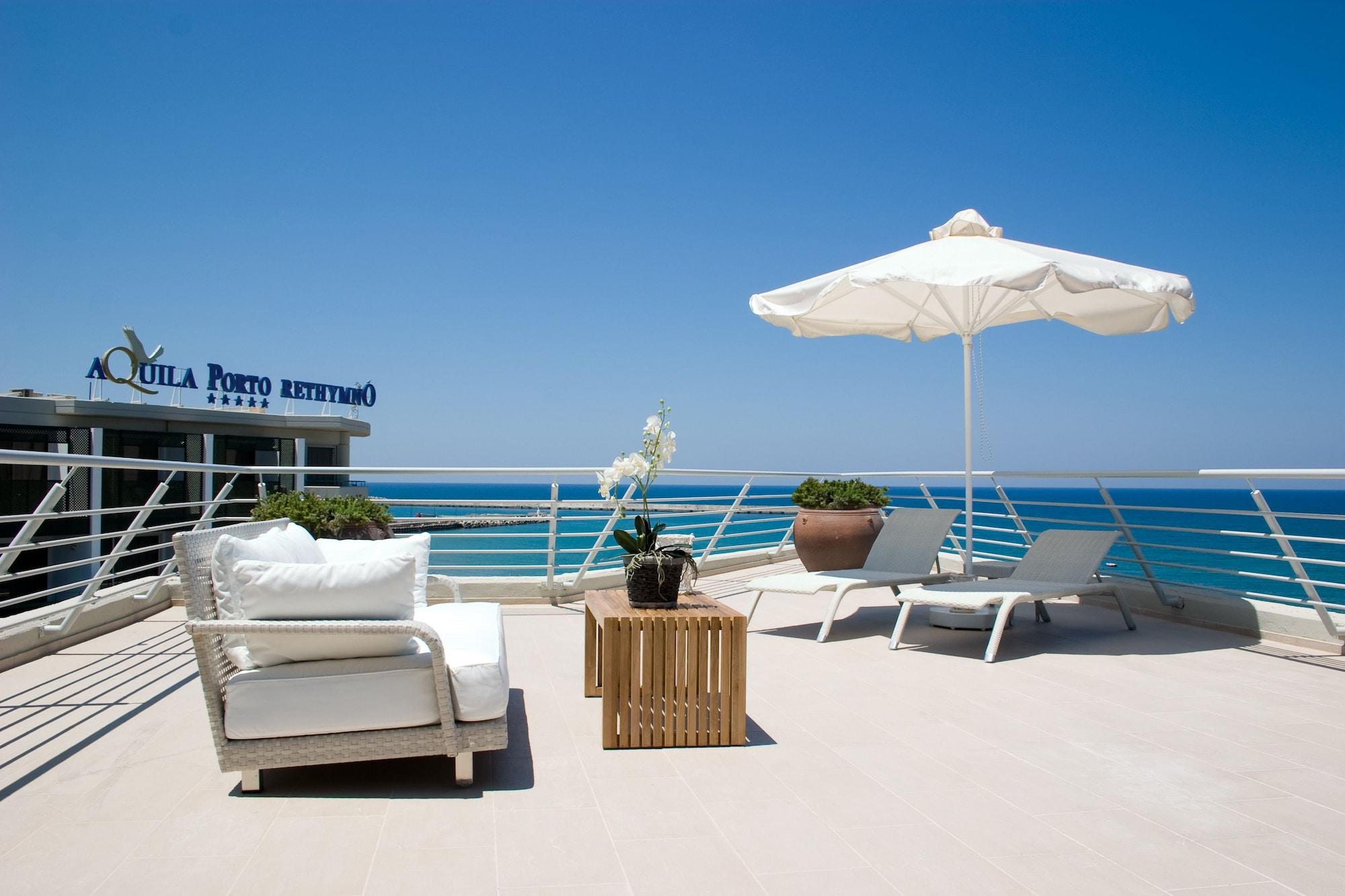 Hotel Aquila Porto Rethymno Exterior foto