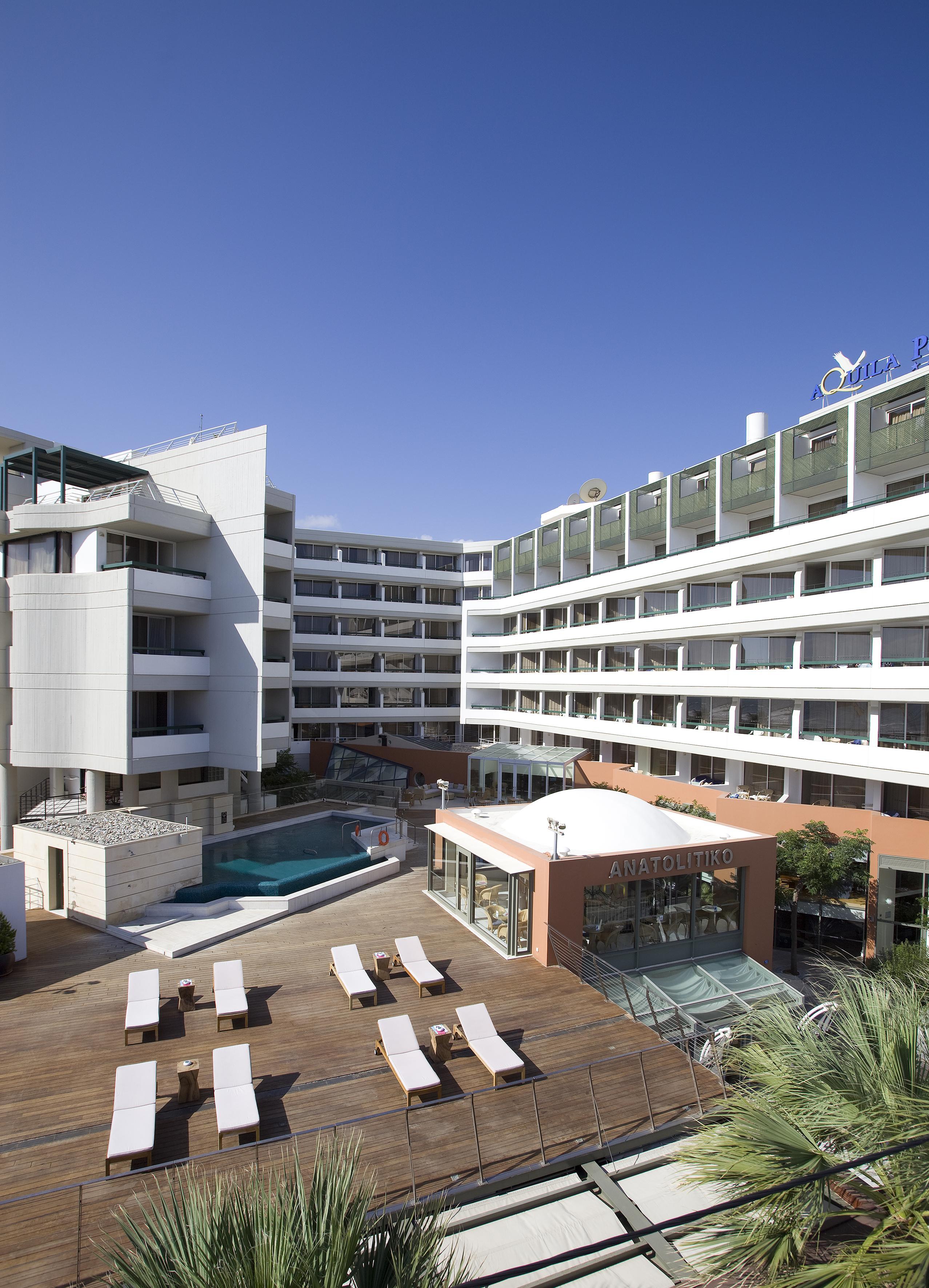 Hotel Aquila Porto Rethymno Exterior foto